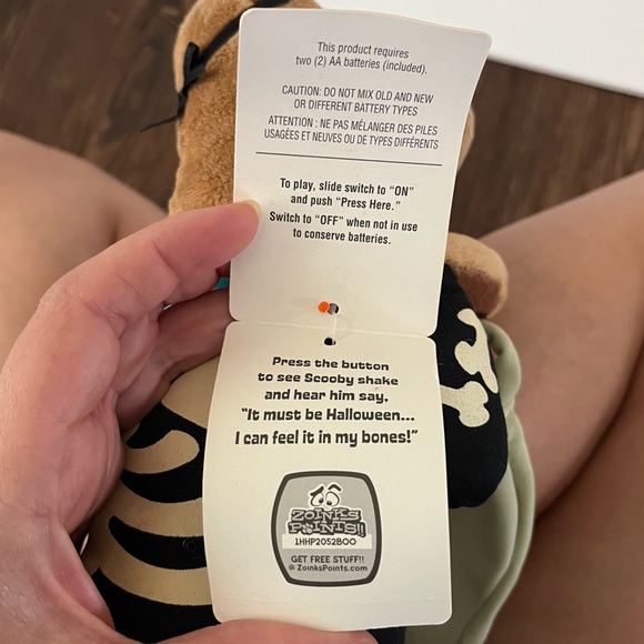 Hallmark Scooby-Doo Boo! Halloween Plush With Tags - Picture 7 of 9